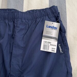 Landau Men's Deep Blue scrub pants
